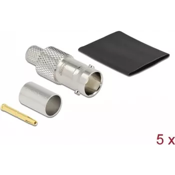BNC-Buchse zum Crimpen für RG-6 DeLOCK 90029