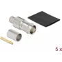 BNC-Buchse zum Crimpen für RG-6 DeLOCK 90029