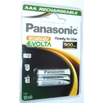 Panasonic Evolta HHR-4XXE - Akku 2 x AAA NiMH 900 mAh (HHR-4XXE/2BC)