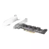SILVERSTONE Serial ATA Controller SST-ECS06 — PCIe-Karte mit 6 SATA-Ports
