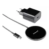 Intenso MB1 Smartphone Schwarz USB Kabelloses Laden Schnellladung Innenbereich