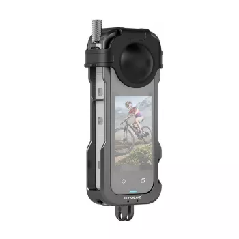 Schützender Metallkäfig Puluz für Insta360 X4 PU981B mit Objektivabdeckung