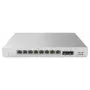 Cisco - Meraki Cloud Managed MS120-8 - Switch - managed - 8 x 10/100/1000 (PoE+) + 2 x Gigabit SFP wandmontierbar Desktop PoE+ (124 W)