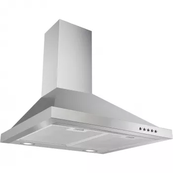 Dunstabzugshaube Respekta CH 44078-60 IX-A Edelstahl, Energieeffizienzklasse A, 60 cm