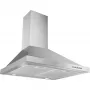 Dunstabzugshaube Respekta CH 44078-60 IX-A Edelstahl, Energieeffizienzklasse A, 60 cm