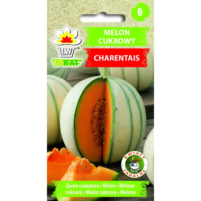 Charentais-Zuckermelone Toraf Gemüsesamen, 3g Packung