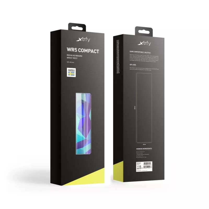 Handgelenkauflage CHERRY XTRFY WR5 Compact Litus Resin 325x80x19mm