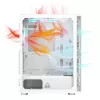 PC-Gehäuse Montech X3 GLASS Midi-Tower Weiß