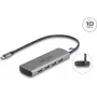 USB Hub DeLOCK 64293 Type-C 10000 Mbit/s Grau