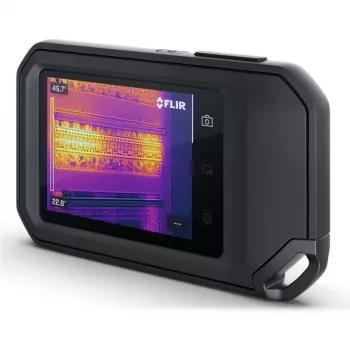Wärmebildkamera FLIR C8, 320×240 px Wärmesensor, 3,5 Zoll LCD-Touchscreen, -20–450 °C, IP54, USB-C, 5 MP sichtbare Kamera