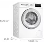 Bosch WAN2813APL Series 4 Frontlader-Waschmaschine 8 kg 1400 U/min Weiß