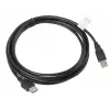 USB-Kabel Lanberg CA-USBE-10CC-0030-BK 3m USB 2.0 Schwarz