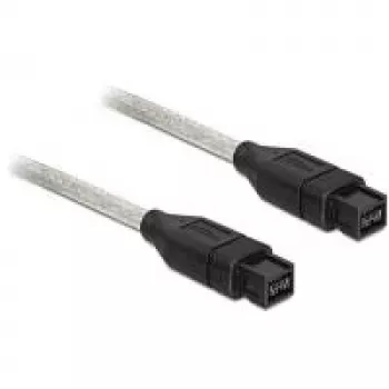FireWire-Kabel DeLOCK B/B 2,0 m Grau