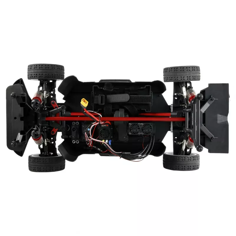 Amewi RC Rallye Citroen CR3 WRC HyperGo 4WD 1:7 RTR schwarz/Rot (21126)