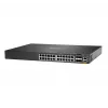 HPE - Aruba Serie - Aruba 6300F - Switch - L3 - managed - 24 x 10/100/1000 + 4 x 1 Gigabit / 10 Gigabit / 25 Gigabit / 50 Gigabit SFP56 (Uplink / Stacking) Front and Seite to Hinte