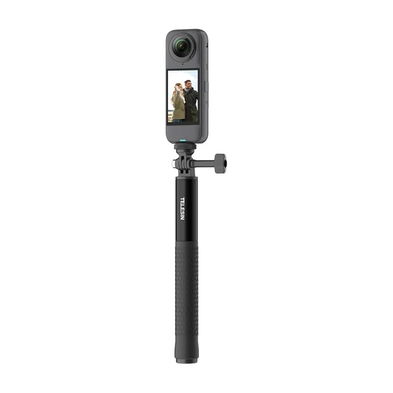 Selfie-Stick Telesin S1-MNP-11 für Sportkameras, ausziehbar auf 150 cm