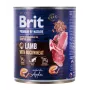 Nassfutter für Hunde Brit Premium by Nature Lamm mit Buchweizen 800 g, getreidefrei, ausgewachsene Hunde, Dose