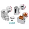 KLEIN Frühstücksset silber – Kinder-Rollenspiel-Küchen-Frühstücksspielset
