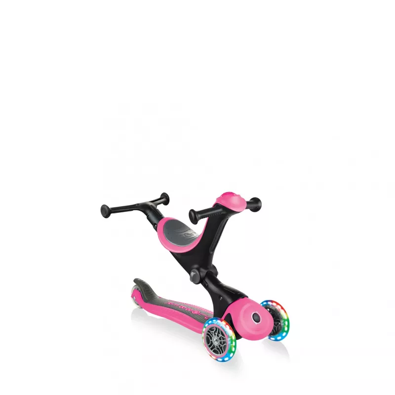 Globber | Roller | Pink | Scooter Go Up Deluxe Lights