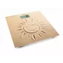 Esperanza EBS006 Personenwaage Elektronische Personenwaage Quadratisch Beige