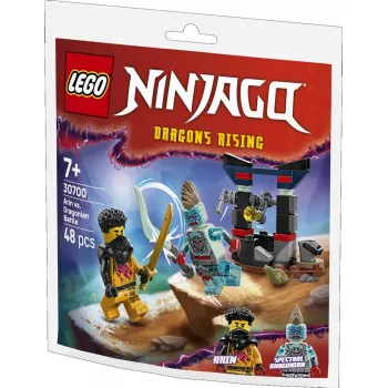 Konstruktionsspielzeug LEGO-Set 30700 Arins Kampf mit dem Drachenmann Polybag (Miniset)