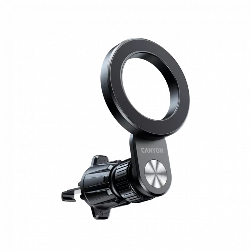 CANYON Magnetische Auto-Halterung OnGrip 12 Saugnapf + Lüftung Schwarz