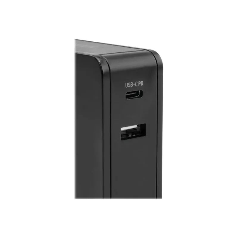 ANSMANN 247PD - Netzteil - 45 Watt - 4700 mA - PD, QC 3.0 - 2 Ausgangsanschlüsse (USB, USB-C) - Schwarz (1001-0095)
