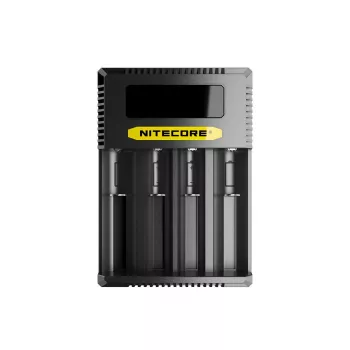 Batterieladegerät Nitecore Ci4 — universelles USB-Ladegerät für Lithium‑Ionen / NiCd / NiMH, 5/9/12V Eingang, 3A, Kunststoff, 0,1914 kg