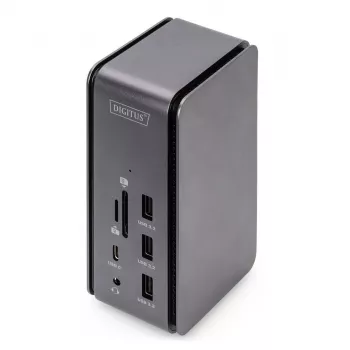 USB4 Dockingstation Digitus DA-70897 8K USB Type-C 100W Power Delivery