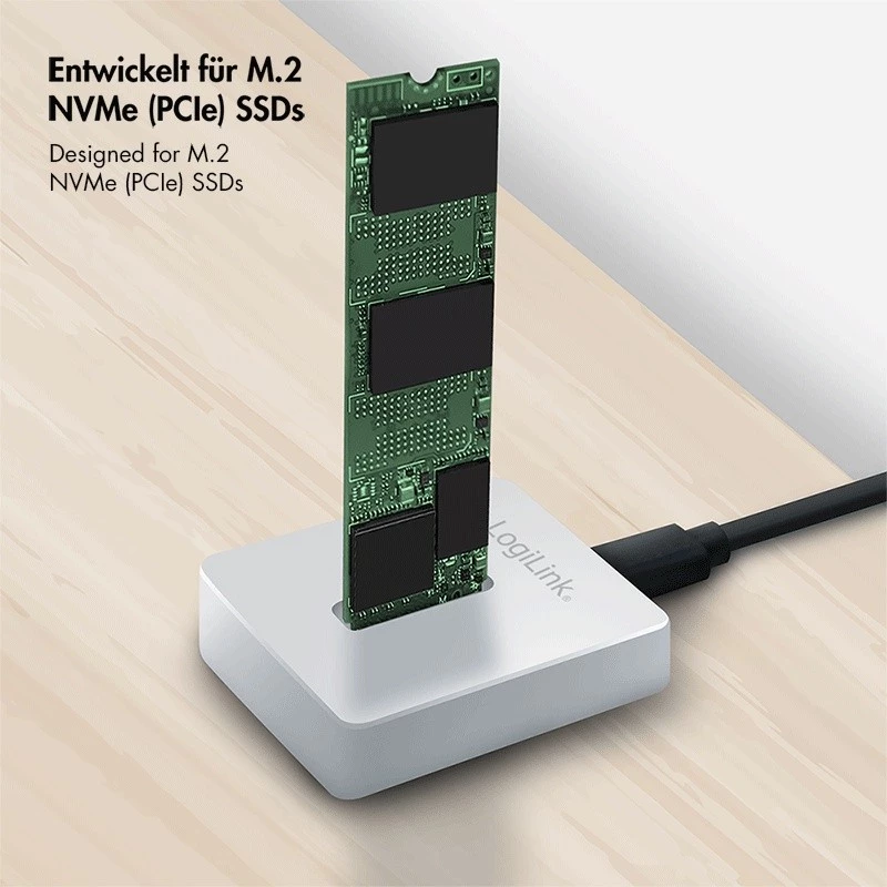 Dockingstation 1 Port USB 3.2, M.2 NVMe