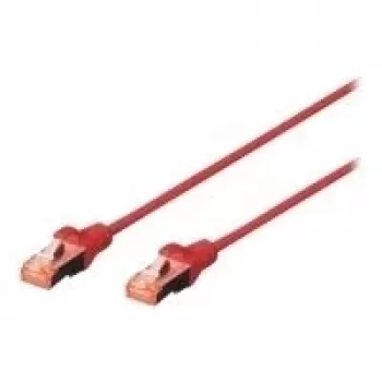 Digitus DK-1644-0025/R Ethernet-Patchkabel Rot