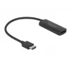 Adapter HDMI-A Stecker auf DisplayPort Buchse 4K 60 Hz DeLOCK 63206