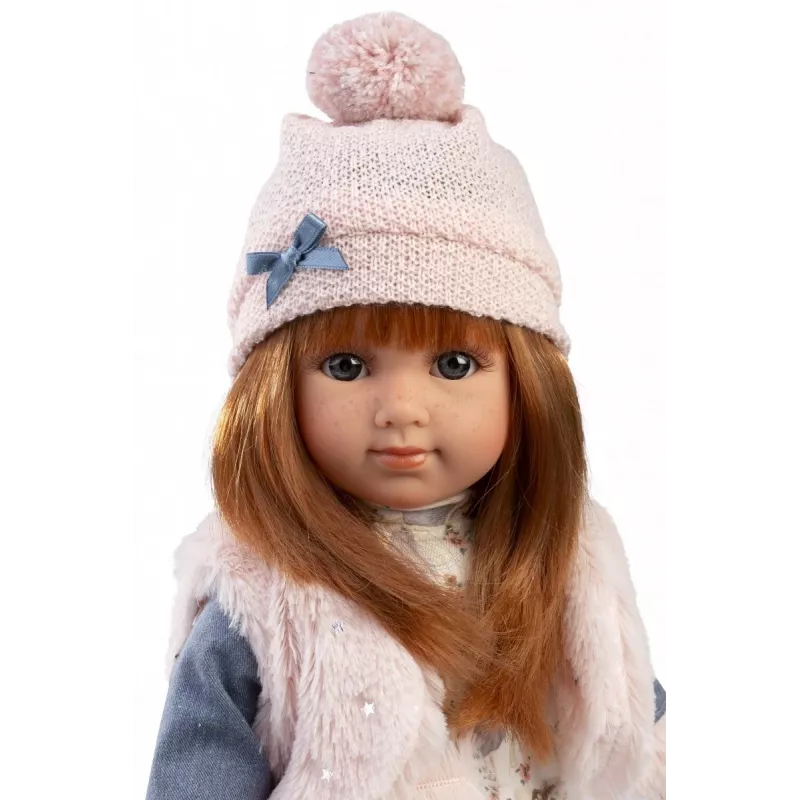 Puppe Llorens Nicole 35 cm – realistische Merkmale, weicher Körper, Babypuppe
