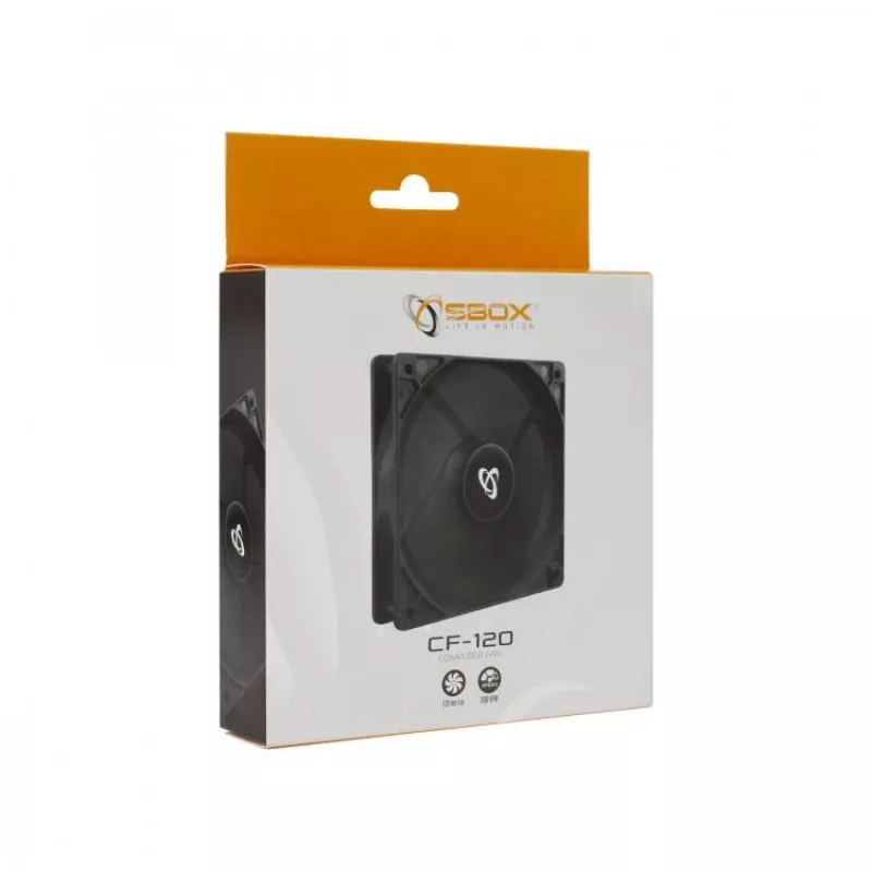 SBOX CF-120/R 120mm Gehäuselüfter