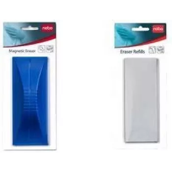 Nobo Whiteboard Eraser Refills (10 Stk.) for 1901433, Grau, 20 g, 10 Stk.