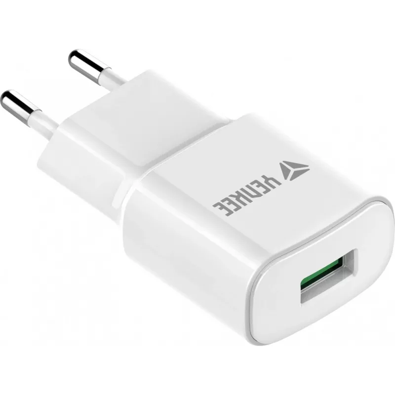 USB-Netzladegerät YENKEE YAC 2023WH 18W 3A Quick Charge 3.0