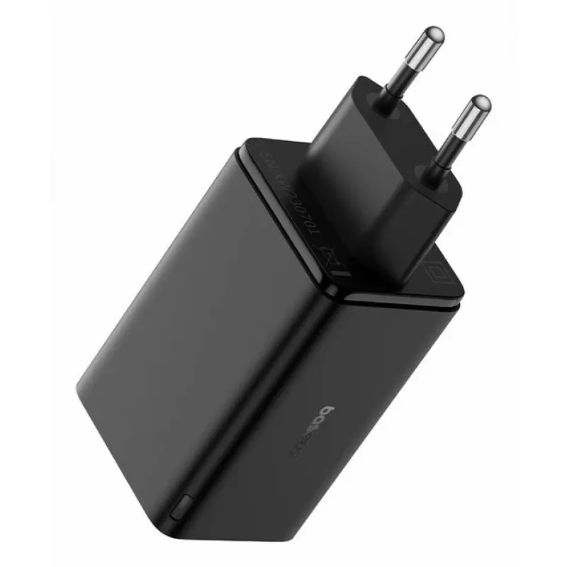 Baseus GaN6 Pro Universal Schwarz AC Schnellladegerät für Innen