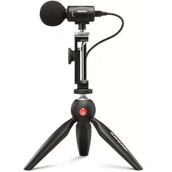 Shure MV88+ VIDEO KIT Black Tischmikrofon