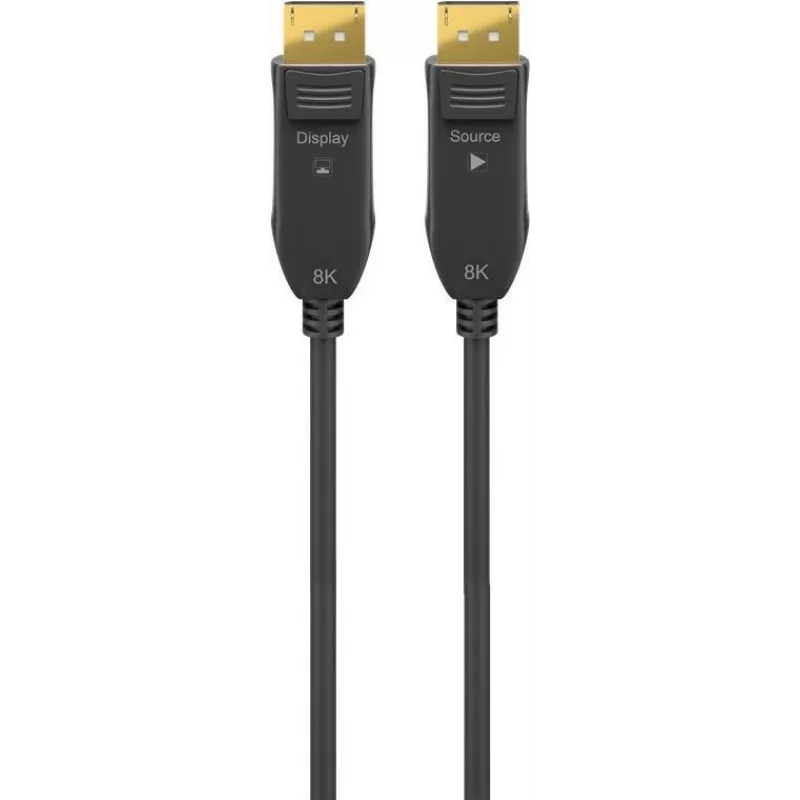 Goobay 64868 DisplayPort-Kabel 30 m Schwarz (64868)
