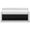 Qoltec Dreiphasen-Bidirektionaler Elektronischer Zähler | DIN-Schienen-Energieverbrauchszähler | 400V | 100A | LCD | 4P