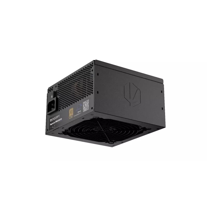 Netzteil ENDORFY Supremo FM6 850 W, 24-Pin-ATX, vollmodular, 80 PLUS Gold, 120-mm-Lüfter, Schwarz