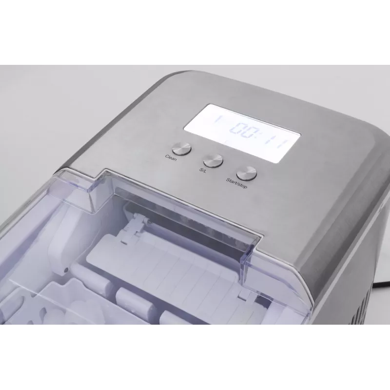 Caso | Eiswürfelmaschine | IceChef Pro | 120 W | Fassungsvermögen 2,2 L | Edelstahl