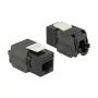 DeLOCK Keystone-Modul 86267 Schwarz RJ-45 LSA 16 mm 37,8 mm 22,5 mm