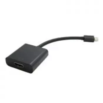 VALUE - Video-/Audio-Adapter - DisplayPort / HDMI - Mini DisplayPort (M) - HDMI, 19-polig (W) - (DisplayPort 1.2) - Schwarz (12.99.3142)