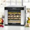Dörrautomat Rommelsbacher DA 650 600 W Edelstahl, 0,5 m², 35–75 °C, 7 Einschübe