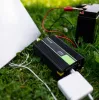 Wechselrichter Grün Cell INV14 300W DC 24V auf 230V mit USB, Typ-E-Steckdose, aktiver Kühlung