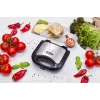 Sandwichmaker Adler AD 3015 750 W Schwarz Silber