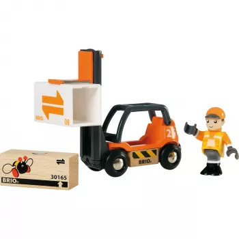 Spielzeugfahrzeug- und Gleiszubehör-Set Ravensburger BRIO 33573 — 4-teilig, mehrfarbig, empfohlenes Alter ab 0,3 Jahren