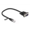 Netzwerkkabel DeLOCK 88008 Schwarz 0,3 m RJ-45