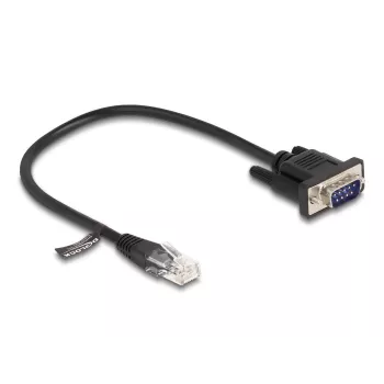 Netzwerkkabel DeLOCK 88008 Schwarz 0,3 m RJ-45